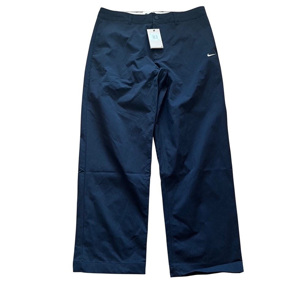 Nike SB Chino Pants Mens‎ 36 Black Loose Fit Straight Leg Stacked DV9036-010 NEW